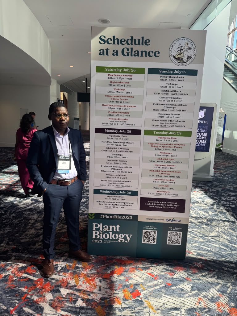 Plant Biology 2025 Conference Schedule